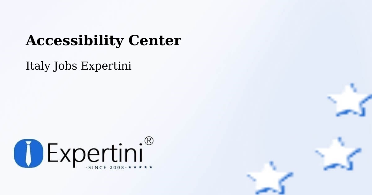 Accessibility Statement – Sovramonte - Italy Jobs Expertini
