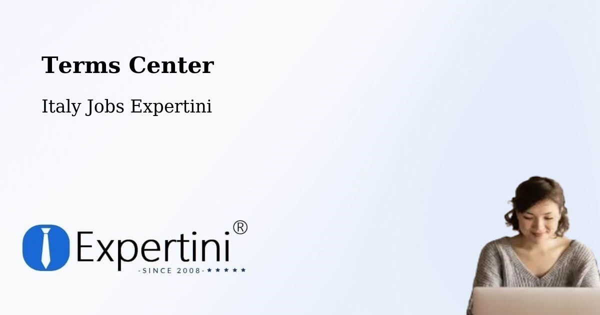 Terms of Service – Sovramonte - Italy Jobs Expertini